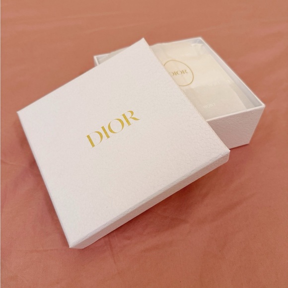 Dior Saddle Lotus Wallet in Blue Dior Oblique Jacquard Canvas Print - Picture 10 of 12